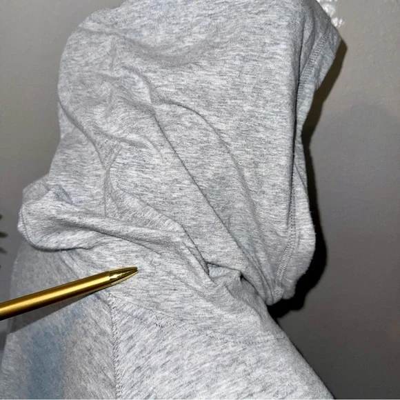 Tommy Hilfiger Sport Gray Red Blue L/S T-Shirt Hoodie 90’s Y2K‎ Ladie’s Small - Picture 10 of 11